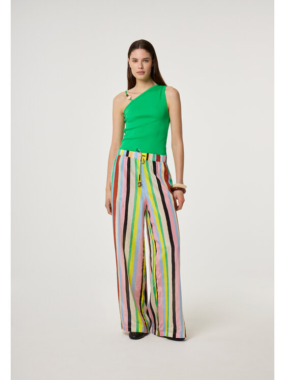 Fabienne Chapot Fabienne Chapot Top 6223-1719-174 Zielony Slim Fit