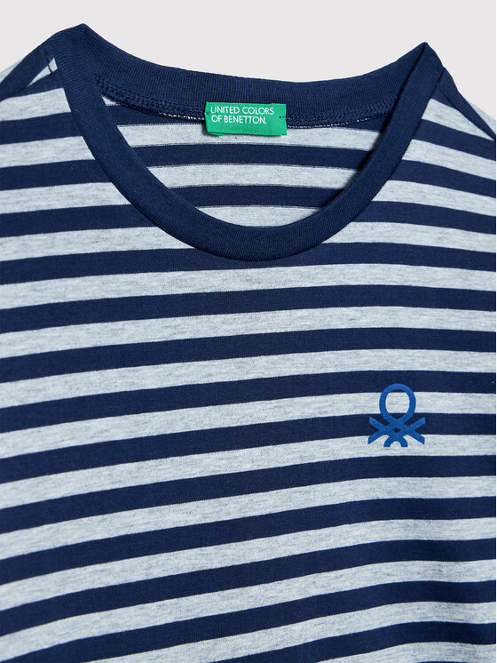 United Colors Of Benetton United Colors Of Benetton Bluse 3XWWC105X Grau Regular Fit