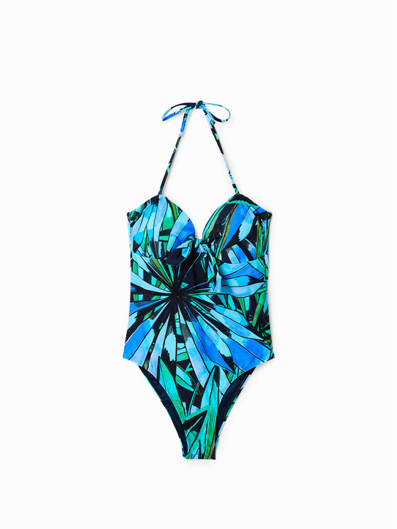 Desigual Desigual Ujumistrikoo Rainforest 23SWMK35 Sinine