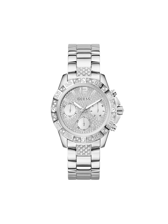 Guess Pulkstenis GW0771L1 Sudraba