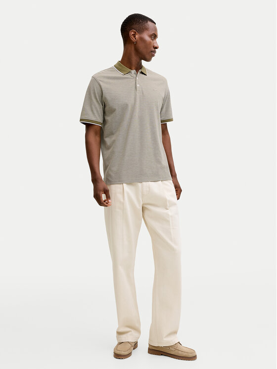 Jack & Jones Jack & Jones Polokošeľa Blualves 12274681 Zelená Regular Fit