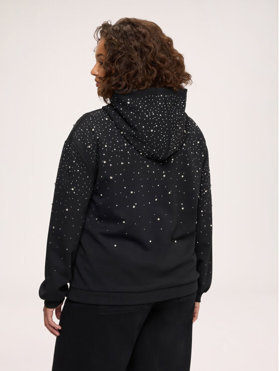 Fiorella Rubino Fiorella Rubino Felpa G868L009415N033 Nero Over Fit