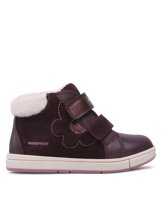 Geox Geox Gležnjarji B Trottola G. Wpf A B264ZA 02243 C7357 S Bordo rdeča