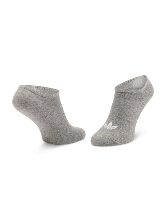adidas adidas Набір 3 пар низьких шкарпеток unisex Trefoil Liner FT8524 Білий
