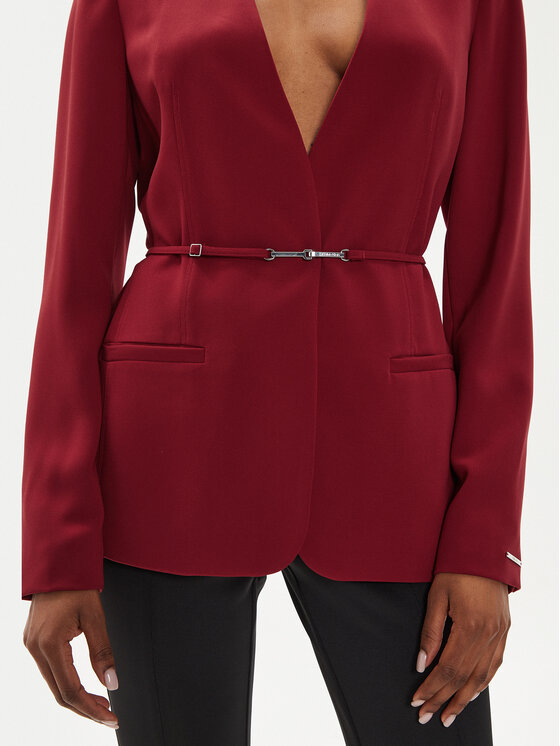 Calvin Klein Calvin Klein Sako K20K207154 Červená Slim Fit