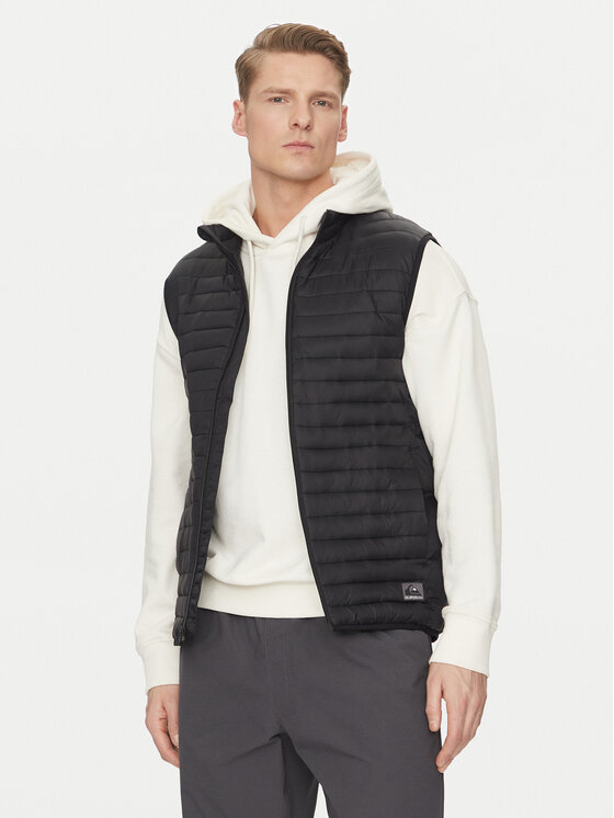 Quiksilver Quiksilver Mellény Scalysleeveless Jckt EQYJK04009 Fekete Regular Fit