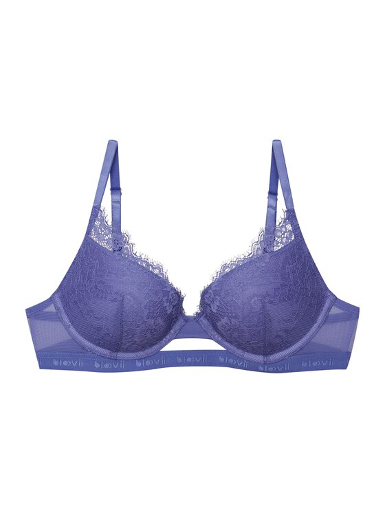 Esotiq Esotiq Biustonosz push-up 42244 Niebieski
