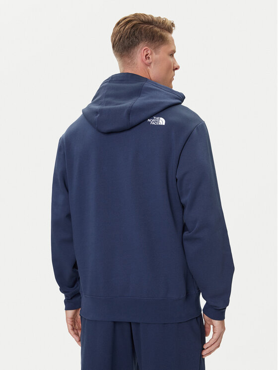 The North Face The North Face Mikina Essential NF0A89ES Tmavomodrá Regular Fit