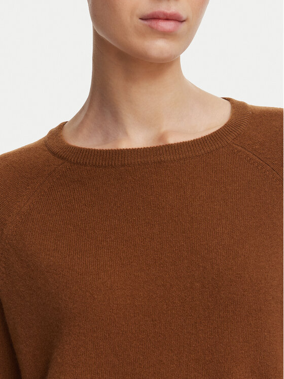Marella Marella Sweter Olmo1 2623366201 Brązowy Regular Fit