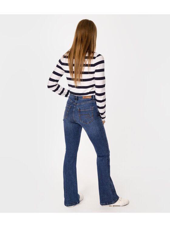 Lee Cooper Lee Cooper Jeansy BECCA Niebieski Bootcut Fit