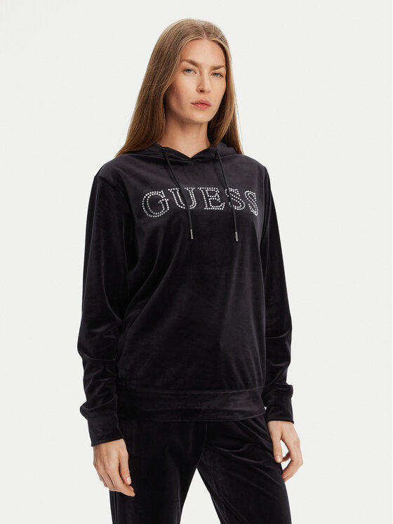 Guess Damska 'Bluza, rozmiar L, Czarna, V4RQ25 K0232