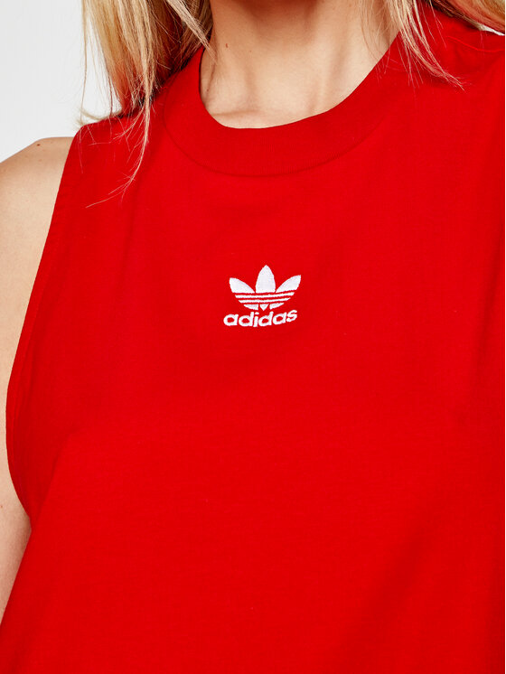 Top adicolor Classics GN2889 Rosso Regular Fit