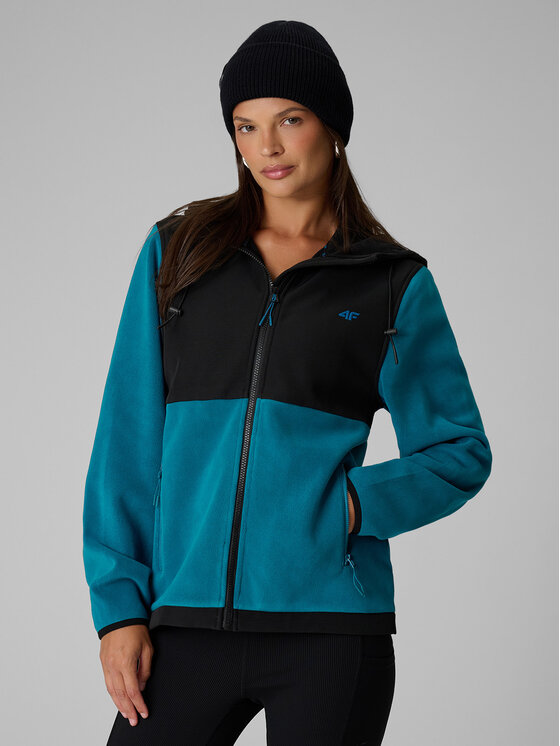 4F 4F Polar FOB Turkusowy Regular Fit