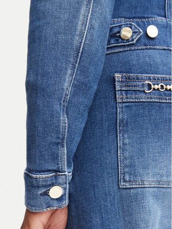 Guess Guess Farmer kabát W6YN03 D1341 Kék Regular Fit