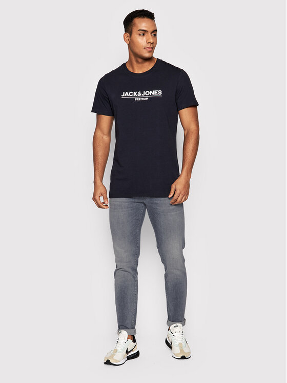 T-shirt Branding 12205731 Blu scuro Regular Fit