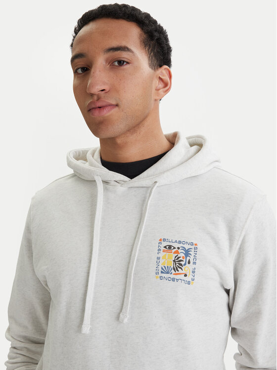 Billabong Billabong Mikina Foundation Po EBYSF00169 Sivá Regular Fit