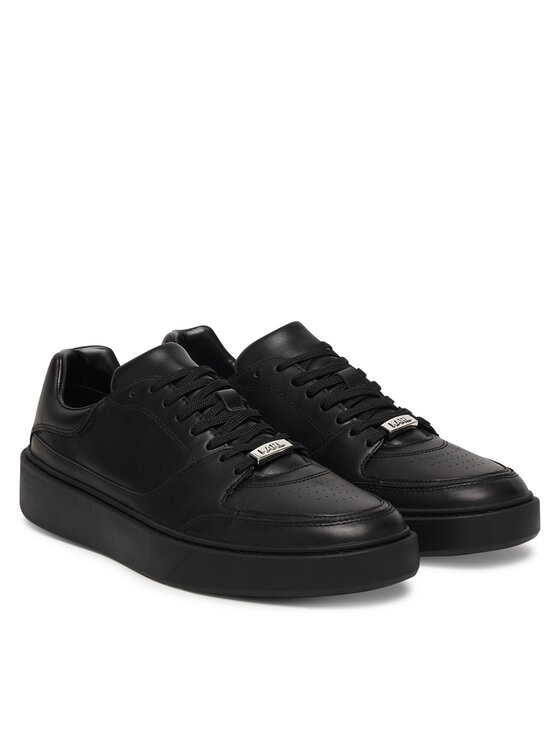 KARL LAGERFELD KARL LAGERFELD Sneakersy Flint II KL53329 Czarny