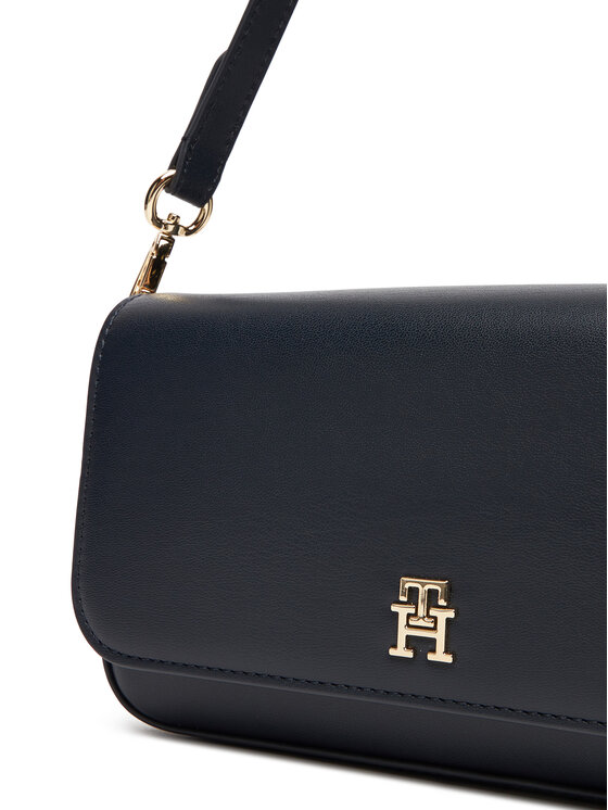 Tommy Hilfiger Tommy Hilfiger Torebka Th Icon Conv AW0AW17677 Granatowy
