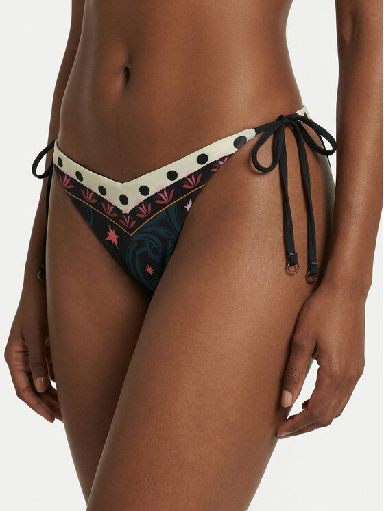 Maaji Maaji Bikini-Unterteil Flamingo Night Sunshine PT5243SCC004 Schwarz