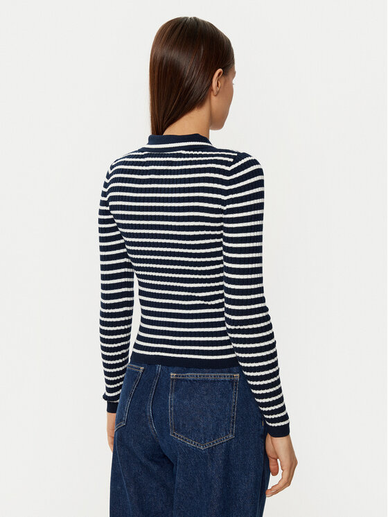 Tommy Jeans Tommy Jeans Sweter DW0DW19887 Beżowy Slim Fit