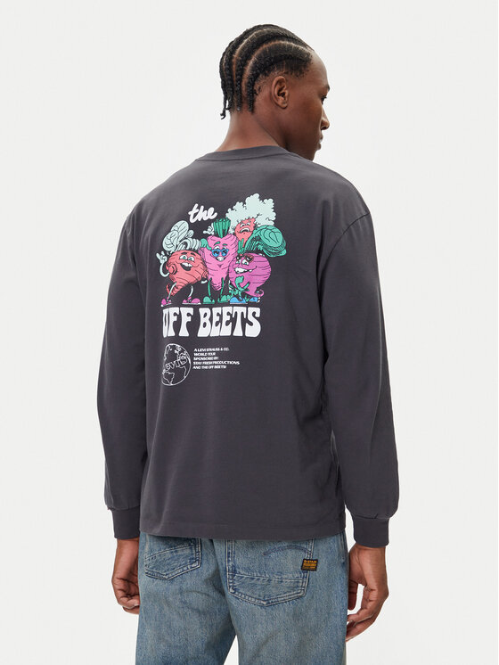 Levi's® Levi's® Тишърт Authentic 005N7-0001 Черен Regular Fit