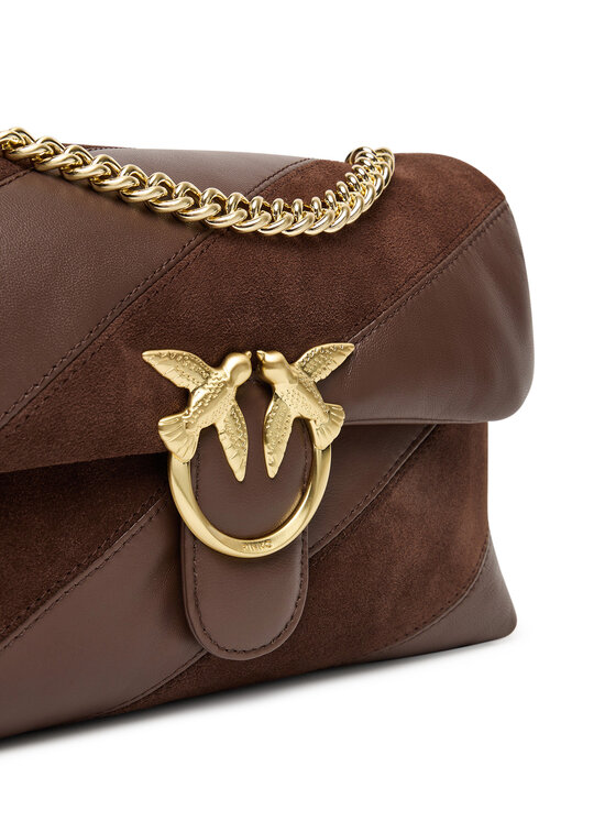 PINKO PINKO Handtasche Love Puff Classic Cl Al 25-26 PLTT 100038 A2JY Braun