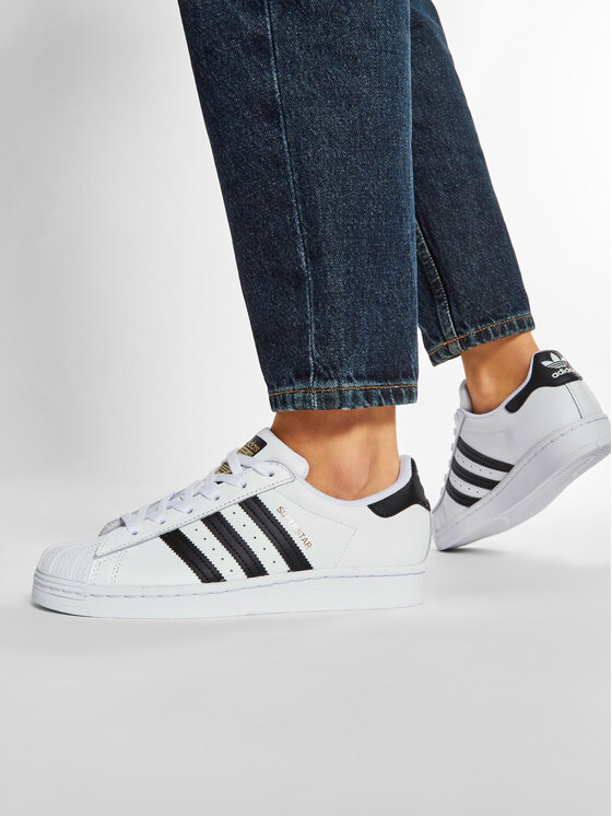 adidas adidas Superge Superstar J FU7712 Bela