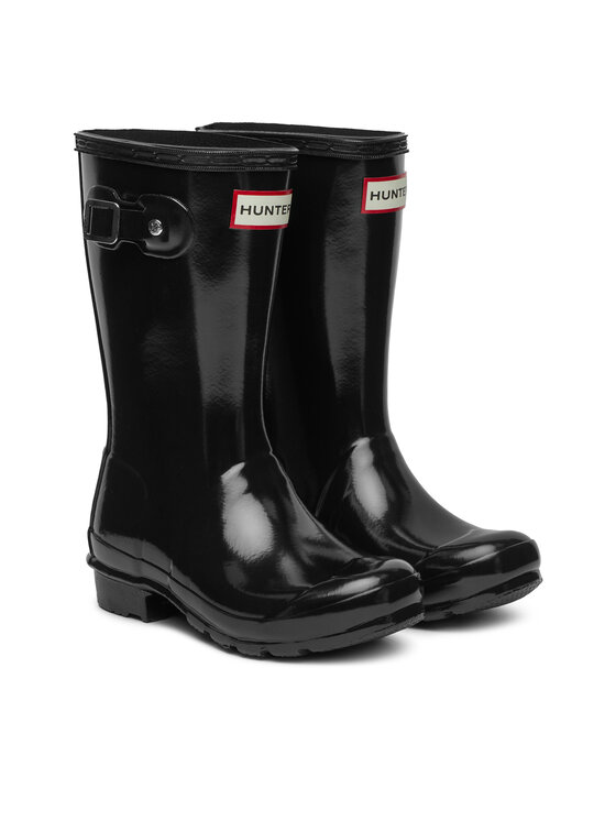 Hunter Hunter Kalosze Orginal Kids Gloss JFT6000RGL Czarny