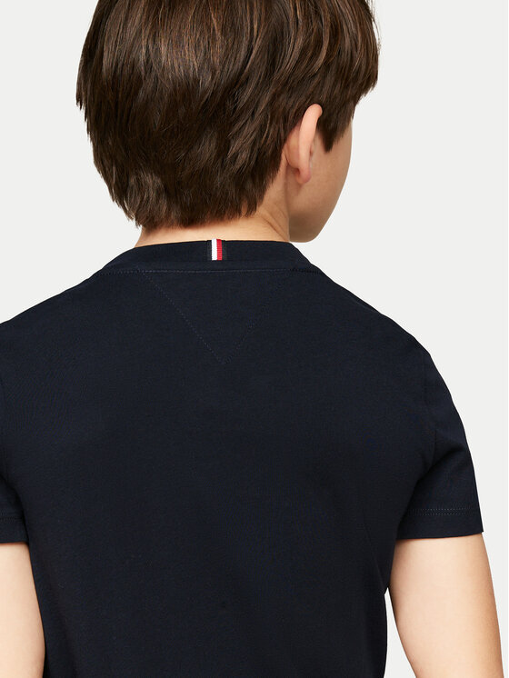 Tommy Hilfiger Tommy Hilfiger Tričko KB0KB09028 Tmavomodrá Regular Fit