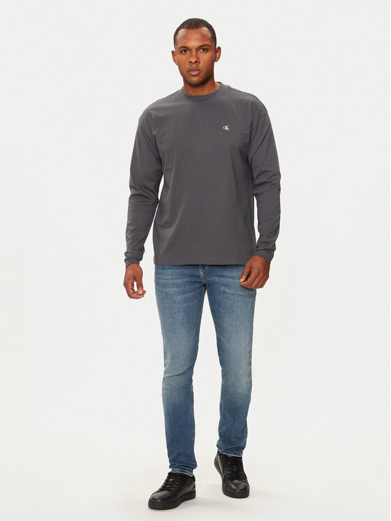 Calvin Klein Jeans Calvin Klein Jeans Hosszú ujjú J30J327317 Szürke Regular Fit