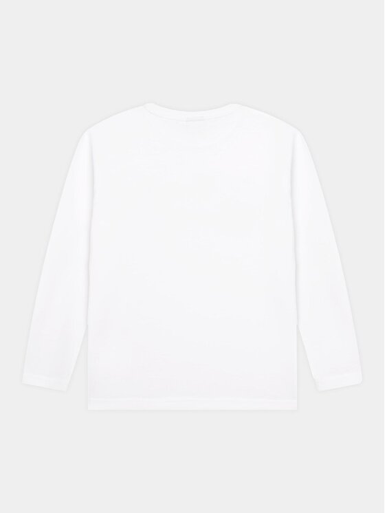 BOSS Boss Bluse J25P25 D Weiß Regular Fit