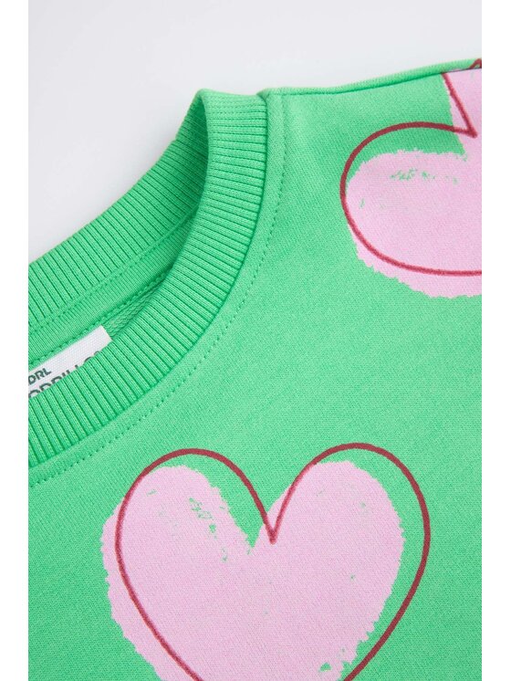 Coccodrillo Coccodrillo Bluza WC6132101GGK-011 Zielony Regular Fit