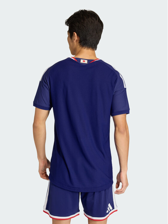 adidas adidas Koszulka techniczna Japonia Błękitny Slim Fit