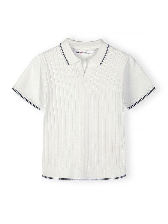 minoti minoti Polo 29KNIT252 Écru Regular Fit