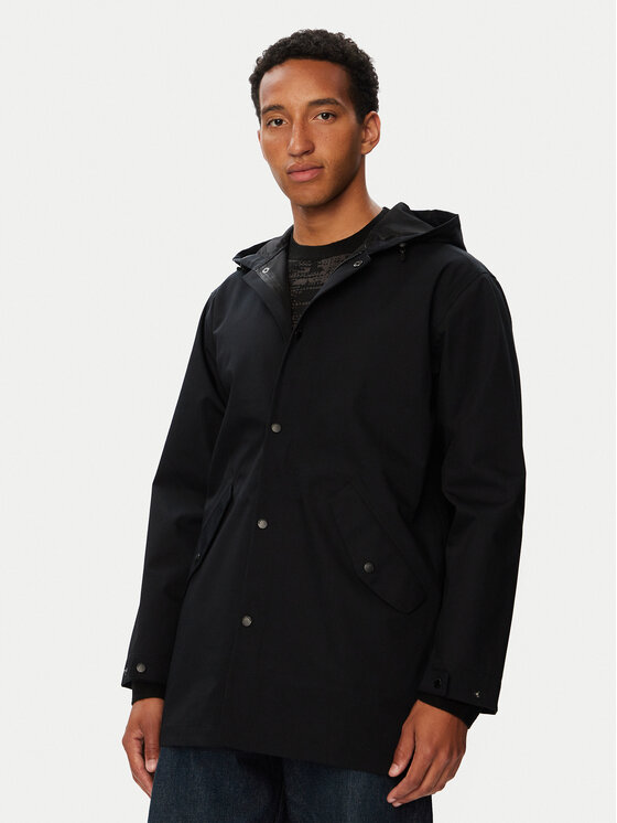 Quiksilver Quiksilver Μπουφάν αδιάβροχο Diamond Rain EQYJK04193 Μαύρο Regular Fit