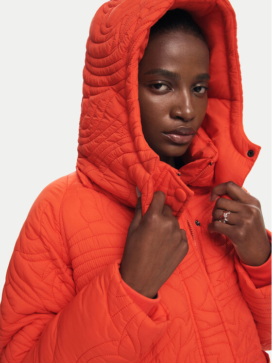 Desigual Desigual Winterjacke Aarhus 24WWEWAC Orange Regular Fit
