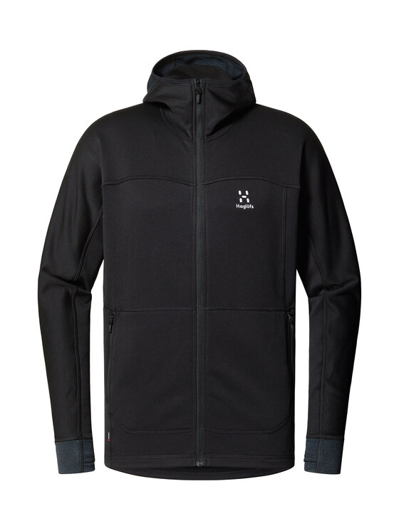 Haglöfs Haglöfs Bluza techniczna Betula Czarny Active Fit