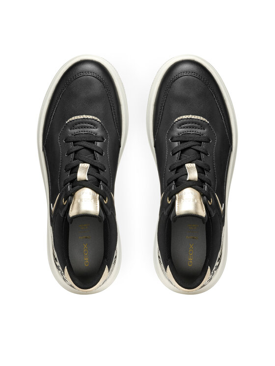 Geox Geox Sneakersy D Spherica Ecub-3 D46WTB 0BCAR C0023 Čierna
