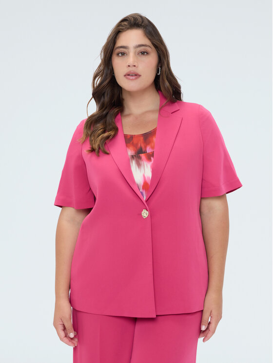 Fiorella Rubino Fiorella Rubino Giacca da abito Q024T000271N019 Rosa Regular Fit