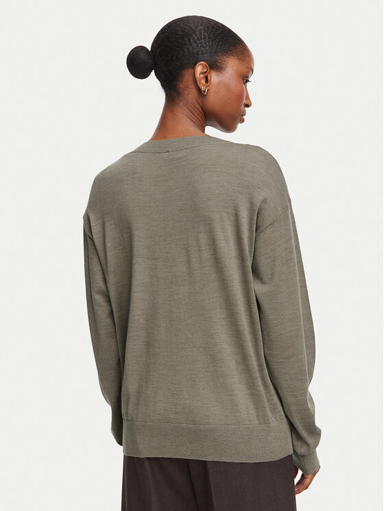 BOSS BOSS Sweter Freeslyn 50563400 Brązowy Regular Fit