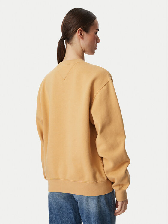 Tommy Jeans Tommy Jeans Μπλούζα Badge DW0DW23297 Κίτρινο Regular Fit