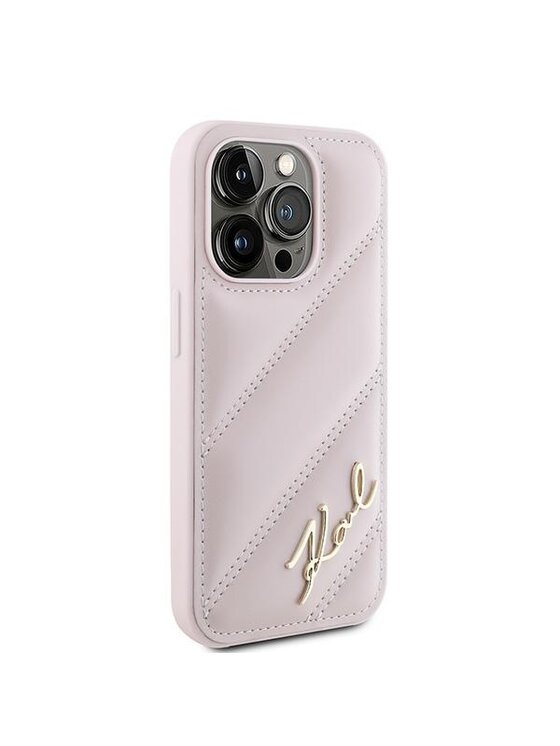 KARL LAGERFELD KARL LAGERFELD Etui na telefon Apple iPhone 15 Pro Max Różowy
