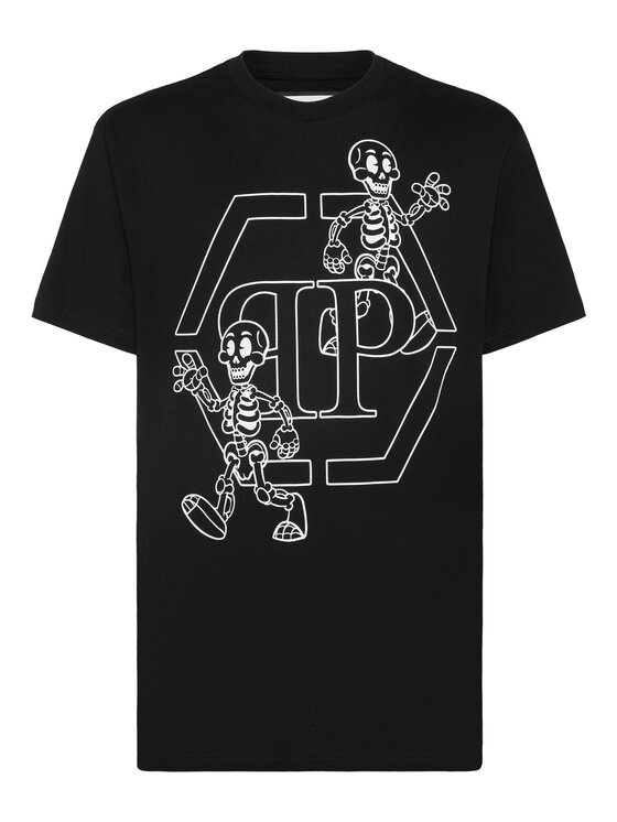 PHILIPP PLEIN PHILIPP PLEIN T-shirt 9857 Nero Regular Fit