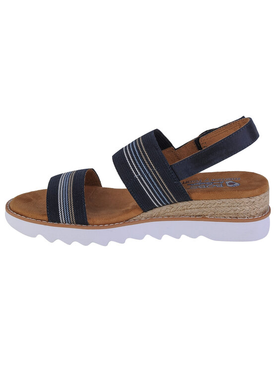 Skechers Skechers Sandały Desert Kiss Hi - Tea Time Granatowy
