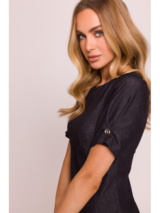 Made of Emotion Made of Emotion Vestito da giorno M842 Nero Premium Fit