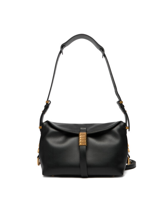 PINKO PINKO Kabelka Saddle Baguette Mini AI 25-26 PLTT 105895 A1ZX Černá