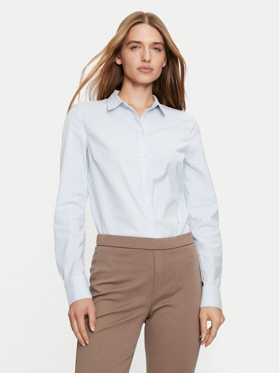Fransa Fransa Ing 20608315 Kék Regular Fit