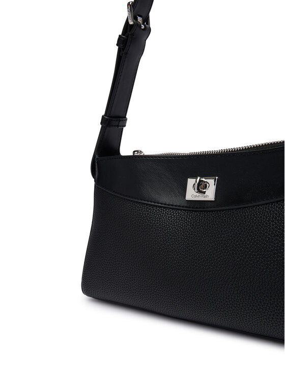 Calvin Klein Calvin Klein Borsetta Mix Media Shoulder Bag LV04F3886G Nero