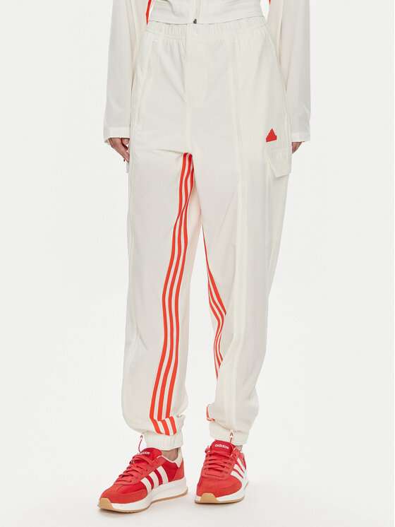 adidas adidas Sporta bikses Dance All-Gender Versatile IS0904 Balts Loose Fit