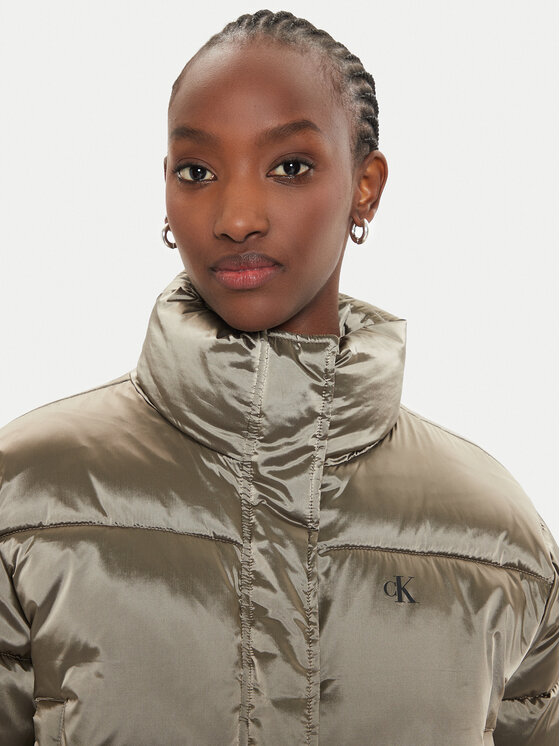 Calvin Klein Jeans Calvin Klein Jeans Winterjacke J20J224124 Grau Relaxed Fit
